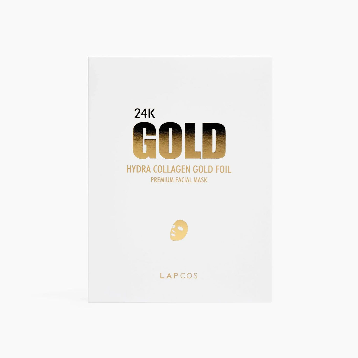 LAPCOS 24K Gold Foil Premium Face Mask