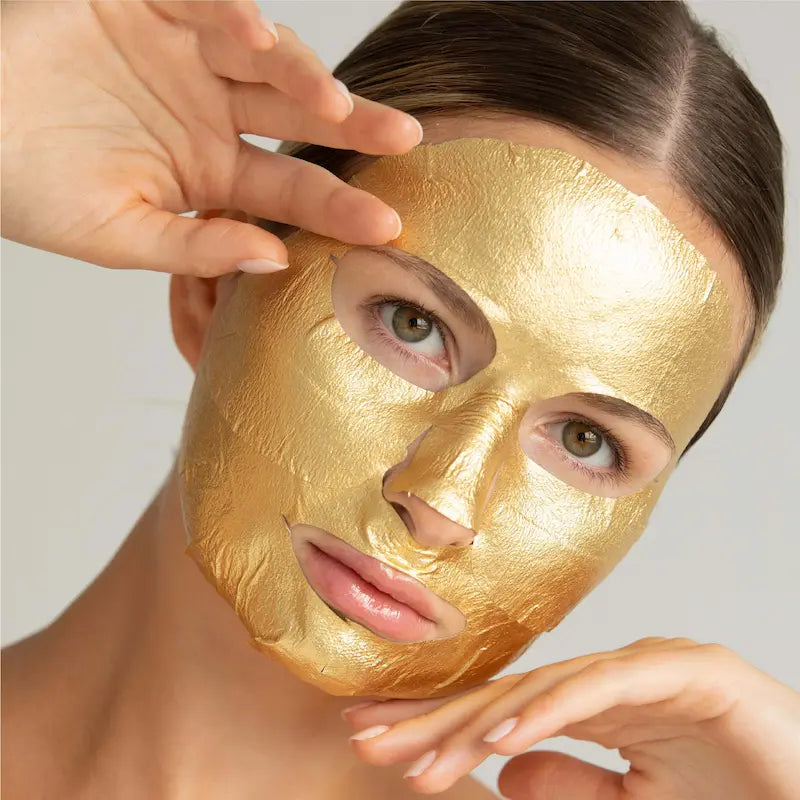 LAPCOS 24K Gold Foil Premium Face Mask