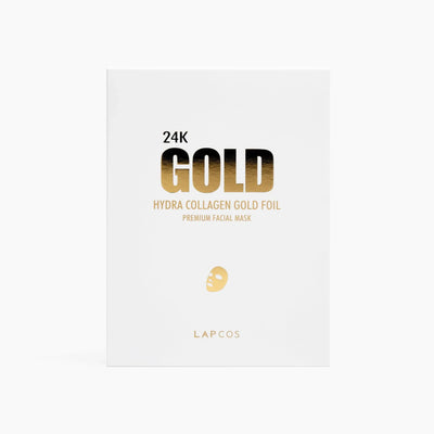 LAPCOS 24K Gold Foil Premium Face Mask