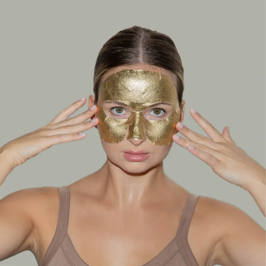 LAPCOS 24K Gold Foil Premium Face Mask