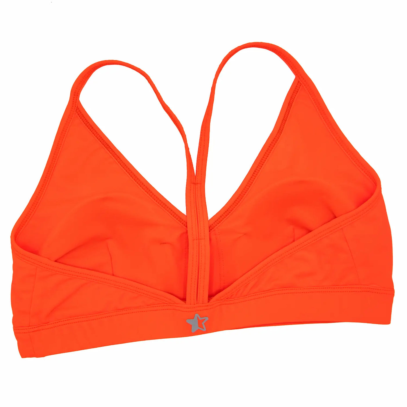 Super Soft Strappy Back Bra Colour Theory - Lively Orange, Women's Sports  Bras